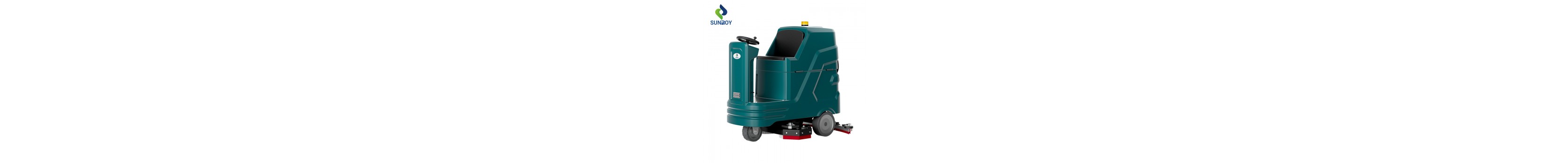What is a floor scrubber?