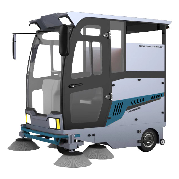 High Quality Floor Sweeper Broom Industrial Ride On Floor Sweeper Cleaning Machine Car