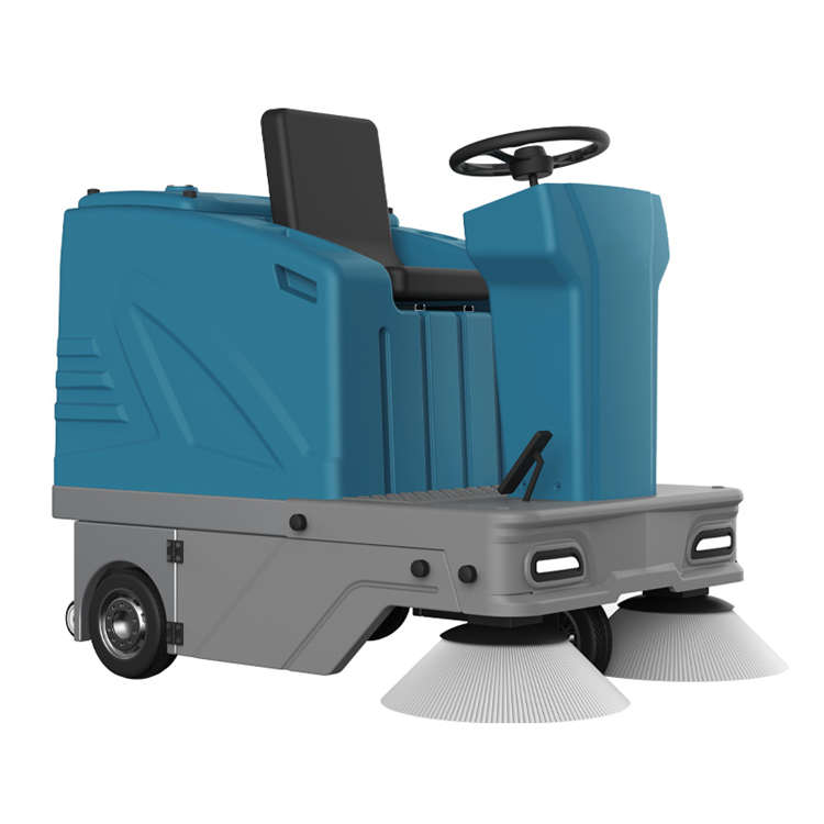 Factory Cleaning Machine Road Sweeper Industrial Ride On Floor Sweeper