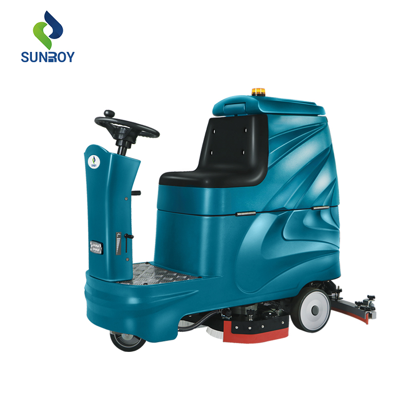 Walk behind power broom sweeper/floor washing machine scrubber/floor sweeper cleaning machine