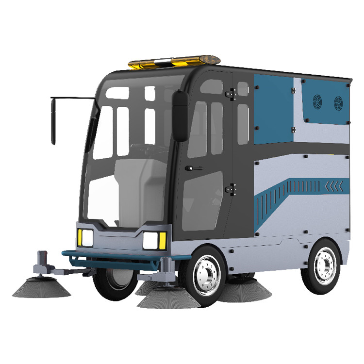 Sunroy driving warehouse floor street sweeping machine sweeper